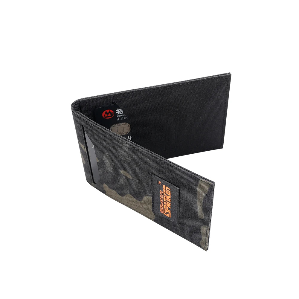 EXCELLENT ELITE SPANKER 1Pcs Credit Card Holder Short Wallet Cards Holder ID Card Protective Cover Foldable for Men and Women