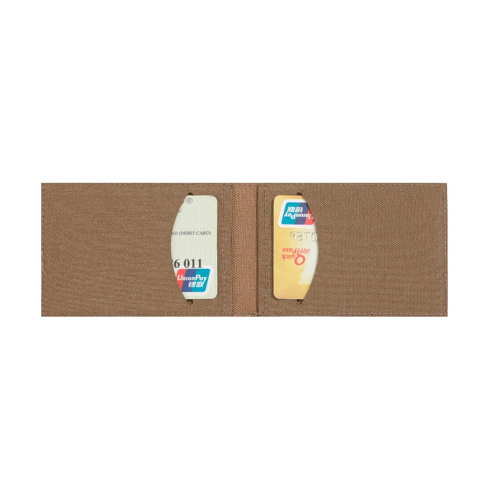 EXCELLENT ELITE SPANKER 1Pcs Credit Card Holder Short Wallet Cards Holder ID Card Protective Cover Foldable for Men and Women