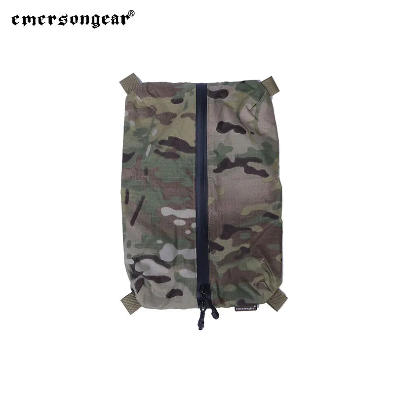 Emersongear Tactical EDC Storage Bags Tool Zippered Panel Airsoft DWR Hunting Hiking Pouch Carrier Holder 29X19cm M