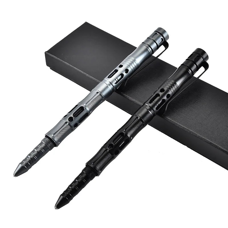 New Tactical Pen With Emergency Flash light, Glass Breaker Self Defense Supplies
