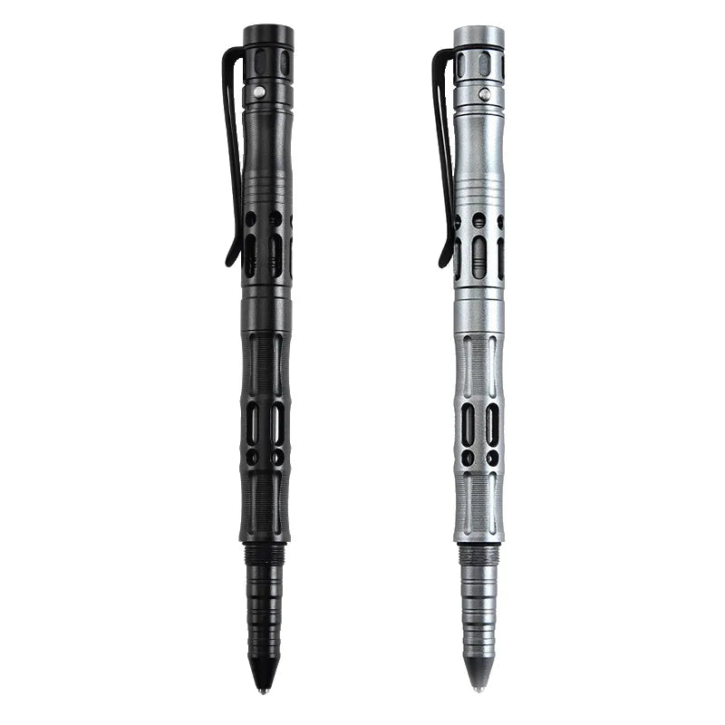 New Tactical Pen With Emergency Flash light, Glass Breaker Self Defense Supplies