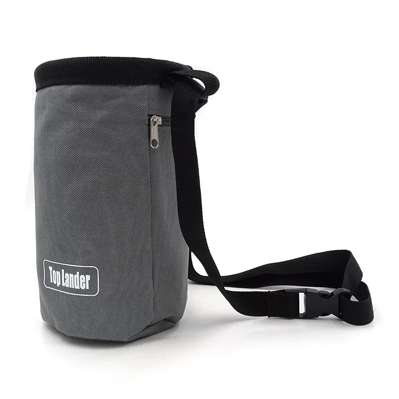 Magnesia Sack Rock Climbing Chalk Bag Waterproof Pocket for Weight Lifting Outdoor Bouldering Magnesia Pouch Climbing Equipment