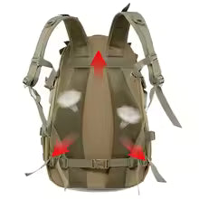 40L Camping Backpack Men's Bag Travel Bags Tactical Molle