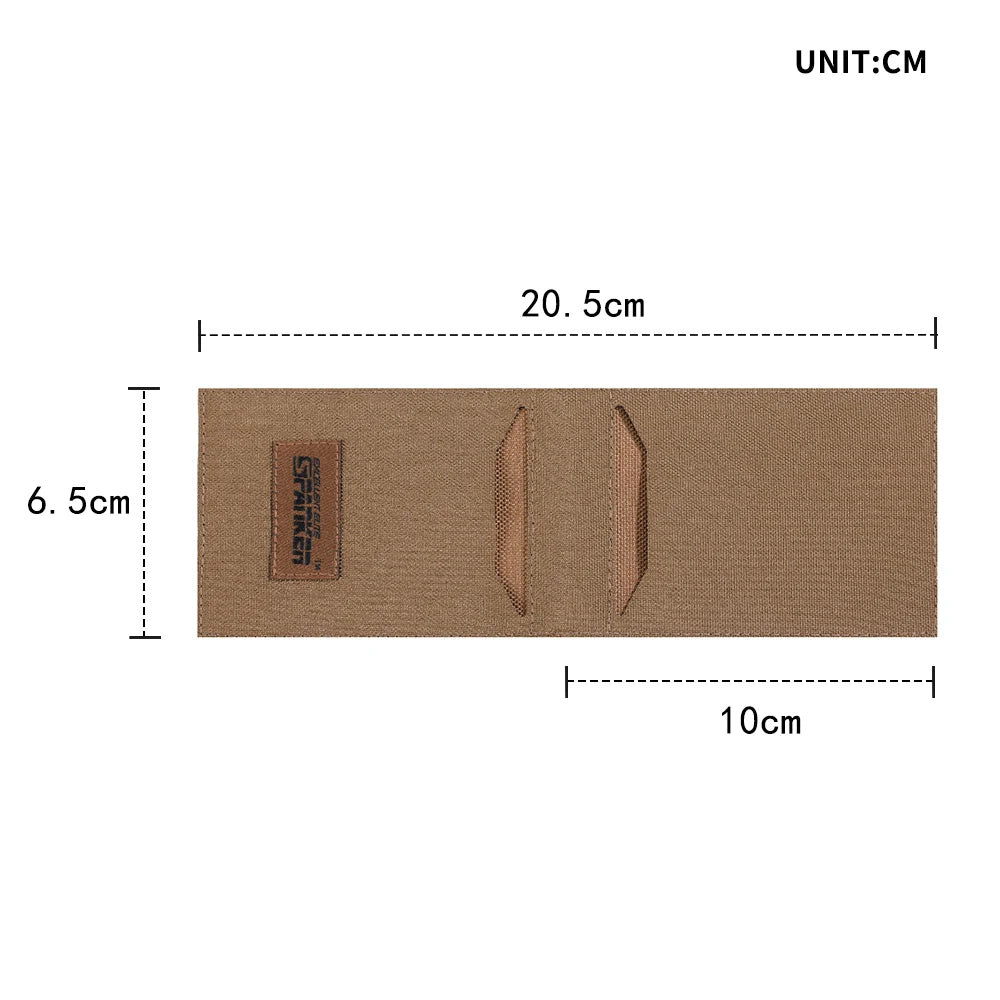 EXCELLENT ELITE SPANKER 1Pcs Credit Card Holder Short Wallet Cards Holder ID Card Protective Cover Foldable for Men and Women
