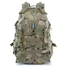 40L Camping Backpack Men's Bag Travel Bags Tactical Molle