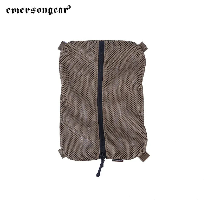 Emersongear Tactical EDC Storage Bags Tool Zippered Panel Airsoft DWR Hunting Hiking Pouch Carrier Holder 29X19cm M