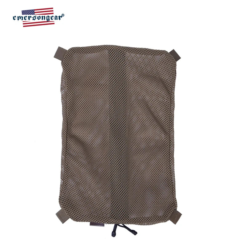 Emersongear Tactical EDC Storage Bags Tool Zippered Panel Airsoft DWR Hunting Hiking Pouch Carrier Holder 29X19cm M