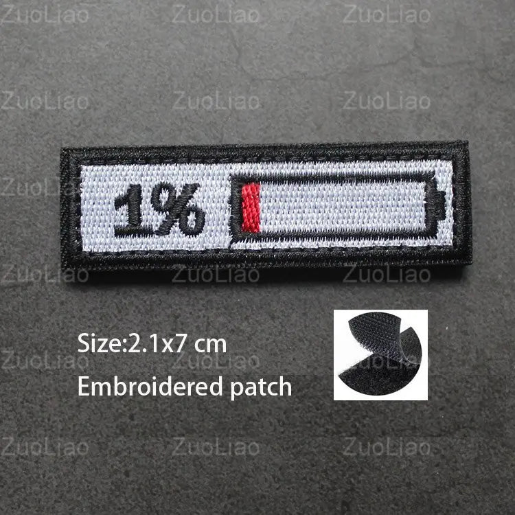 3D Embroidery Creative Gold Coins and Stereo Eagles Armband No Signal Woven With Hook Loop For Backpack Clothing Custom Patch