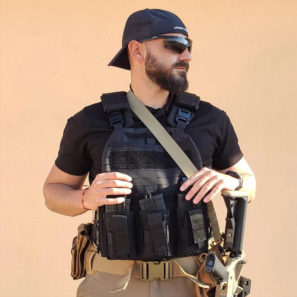 YAKEDA Factory Inner Nylon Patrol Tactical Waist Utility Duty Belt with Quick Detach Metal Buckle