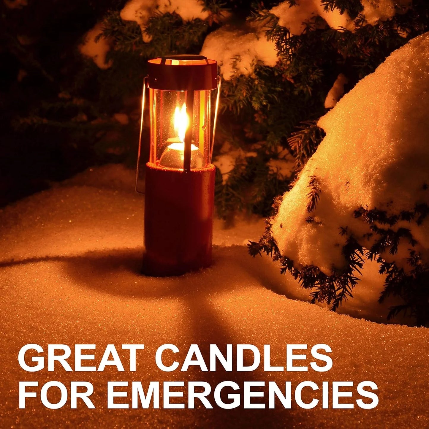 6-20PCS Beeswax Candles Emergency Candles Smokeless Handmade Pillar Candles Wax Candles for UCO Camping Outdoor Emergency