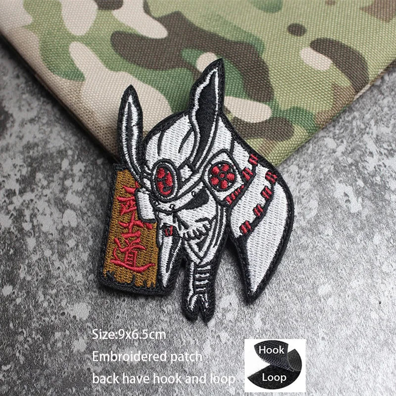 3D Embroidery Creative Gold Coins and Stereo Eagles Armband No Signal Woven With Hook Loop For Backpack Clothing Custom Patch