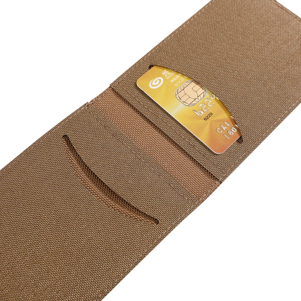 EXCELLENT ELITE SPANKER 1Pcs Credit Card Holder Short Wallet Cards Holder ID Card Protective Cover Foldable for Men and Women