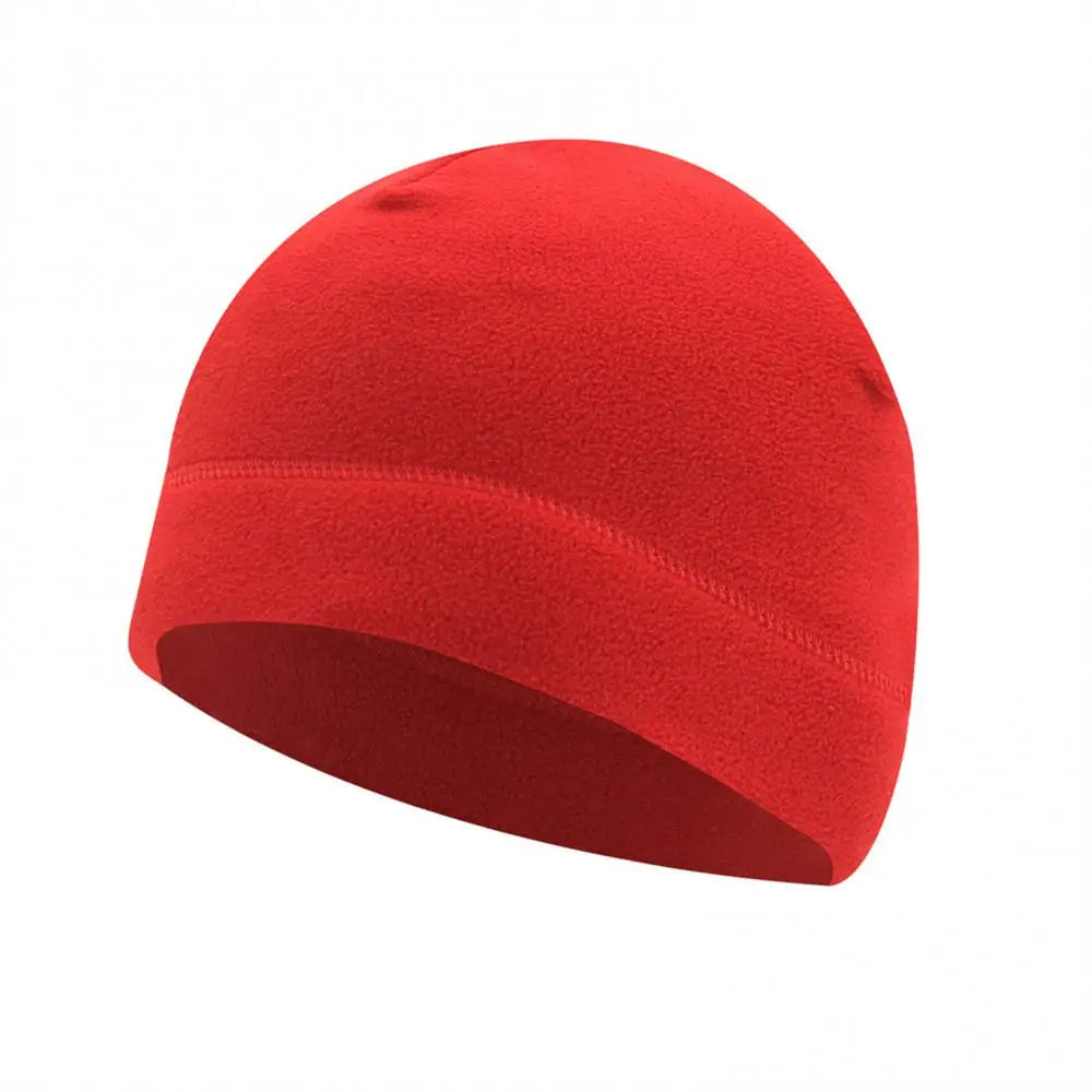 Fleece Running Cap Sports Winter Hat Soft Stretch Fitness Warm Snowboard Hiking Cycling Ski Windproof Cap Men Women