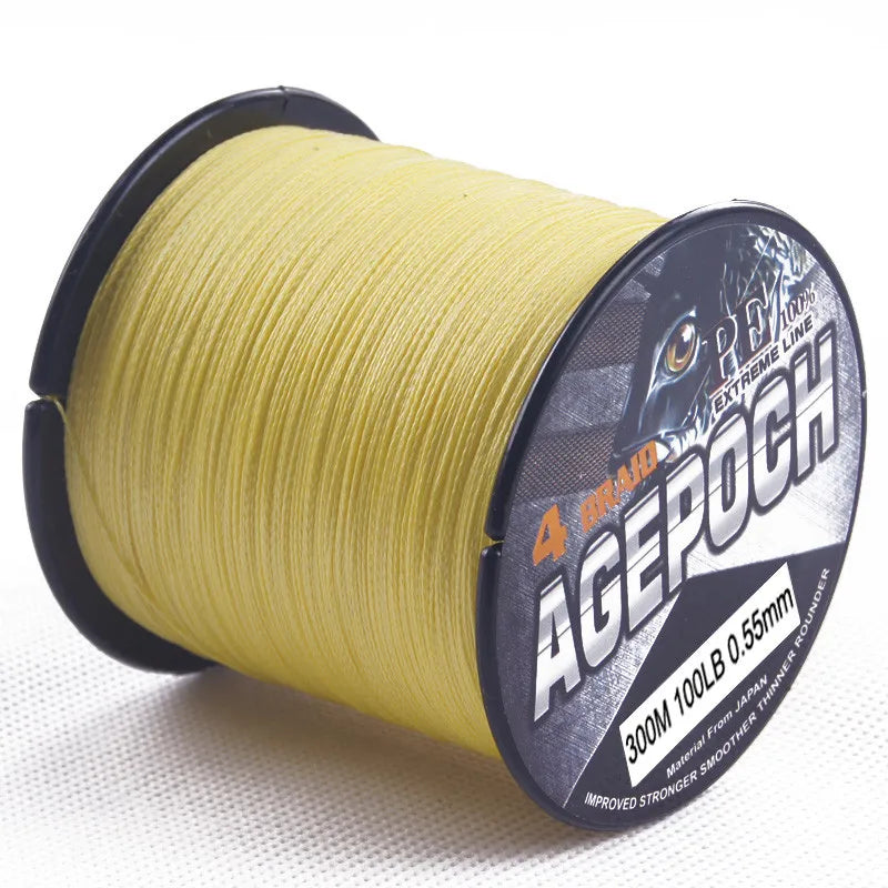 DORISEA agepoch 4 Strands 300M Braided Fishing Line Multifilament PE Fishing Wire