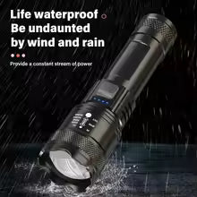 High Strong Power Led Flashlights 2000LM Tactical