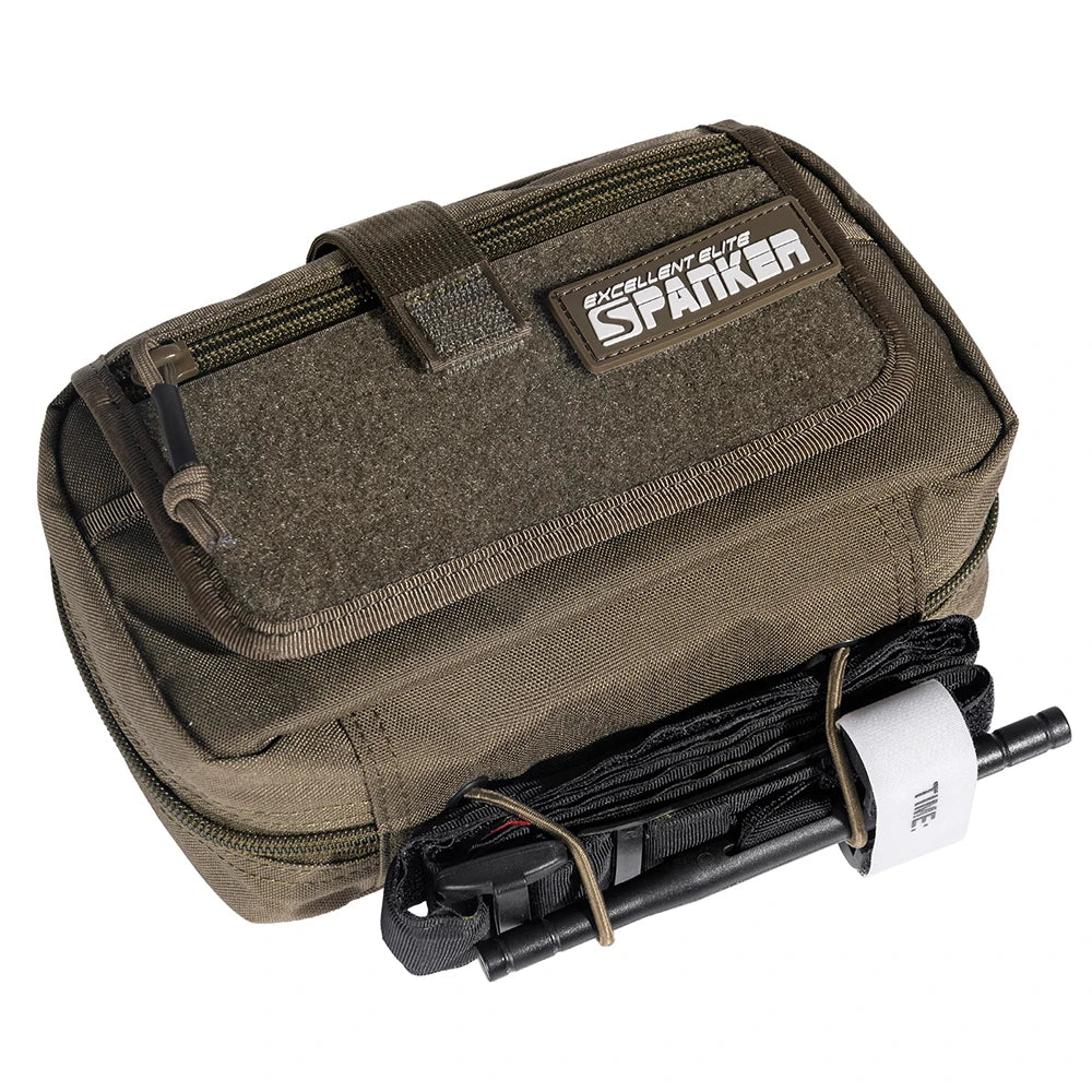 EDC Tactical Bag Waist Pack Hunting Vest Emergency Tools Pack Outdoor Tool Accessories Kit Camping Survival Pouch