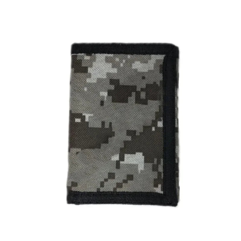 Trifold Casual Wallet for Male Men Women Young Novelty Money Bag Purse Zipped Coin ID Card Holder Pocket Kids