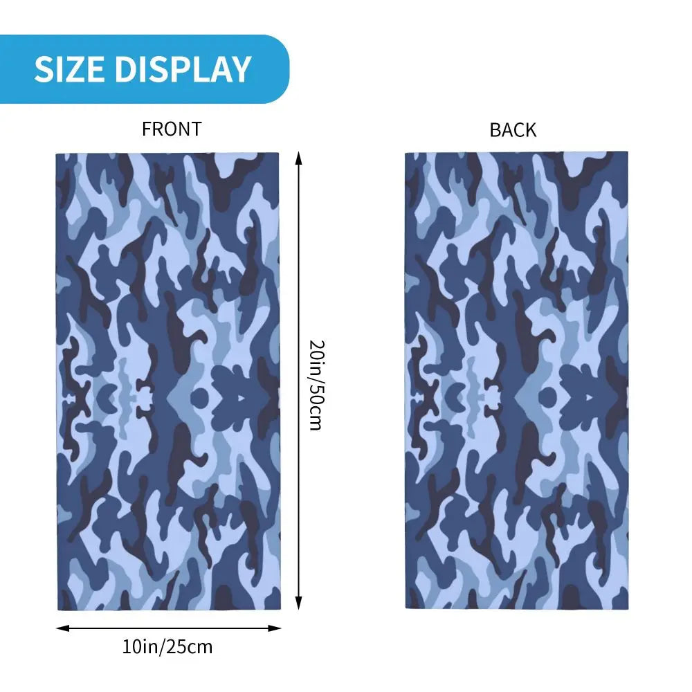 Custom Flecktarn Camo Bandana Neck Gaiter Windproof Face Scarf Cover Men Women Woodland Camouflage Headwear Tube Balaclava