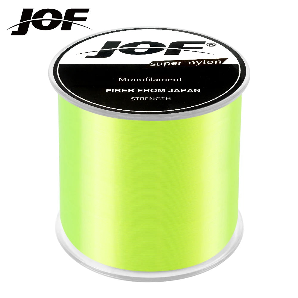 2024 Band New 500m Nylon Fishing Line Super Strong 4.4LB - 28.6LB 6 Colors Japan Monofilament Main Line Fishing Line Accessories