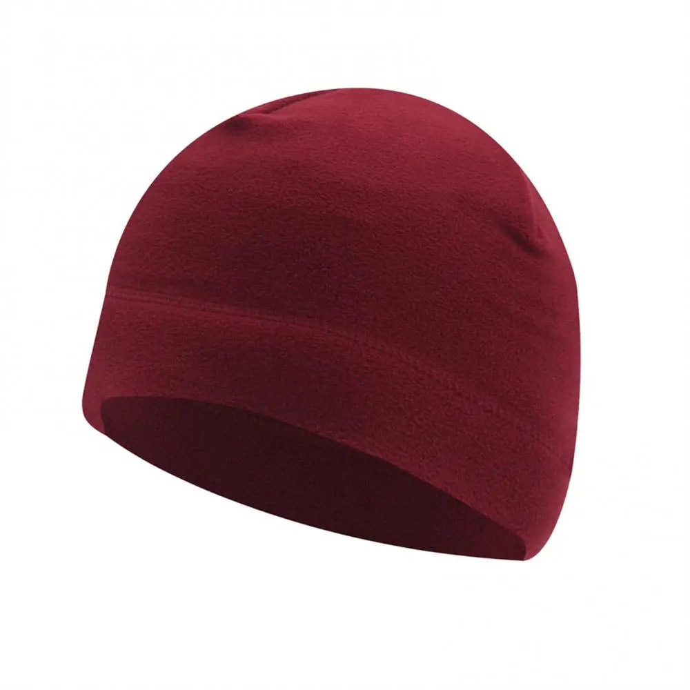 Fleece Running Cap Sports Winter Hat Soft Stretch Fitness Warm Snowboard Hiking Cycling Ski Windproof Cap Men Women