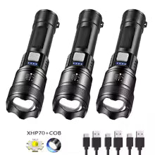 High Strong Power Led Flashlights 2000LM Tactical