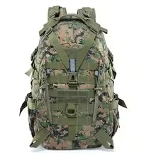 40L Camping Backpack Men's Bag Travel Bags Tactical Molle