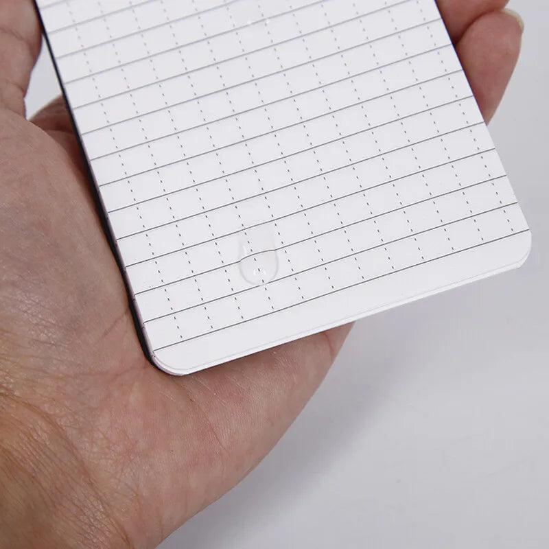 1pc Waterproof Pocket Notebook Tactical Mini Memo Pad With Lined Pages Spiral Notebook Mini Memo Pad Note Pads Office Supplies