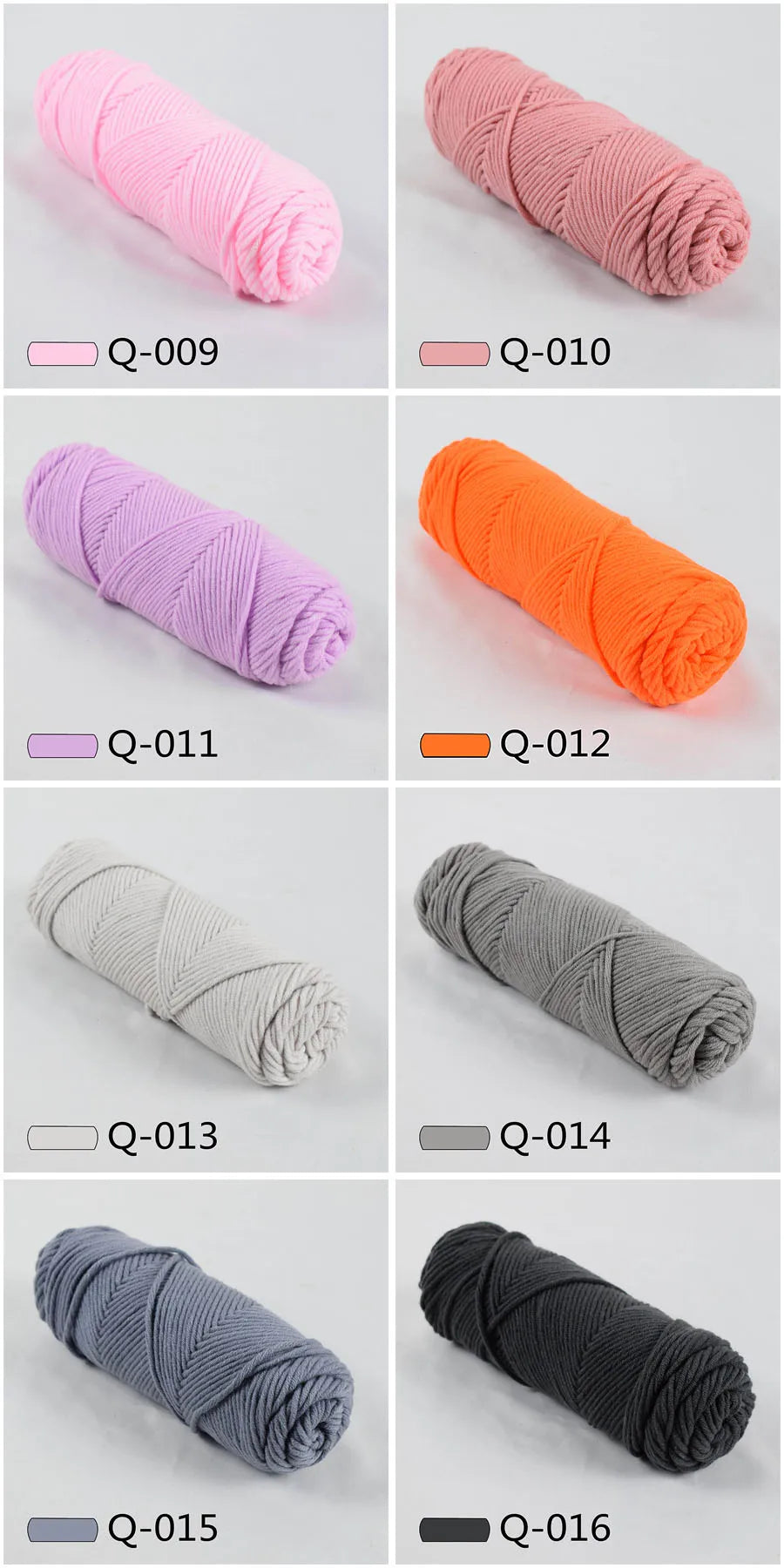 100g/pcs Chunky Yarn Wool Blends for Hand Knitting Handmade DIY Woven Scarf Thread Valentine's Cotton Gift Scarf Sweater Hats