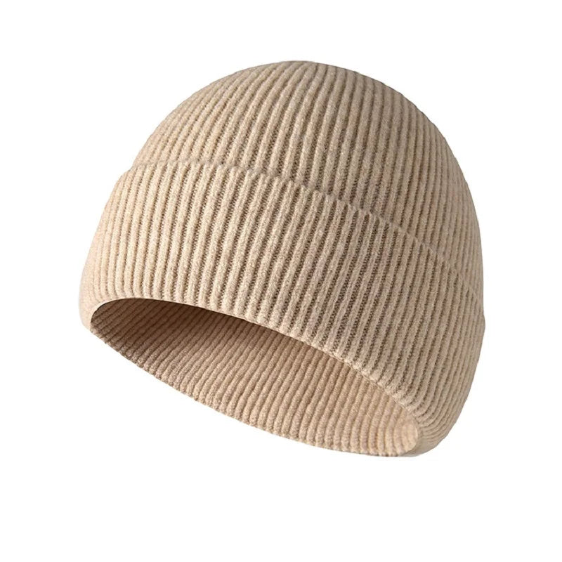 Integrated Seamless knitted Hat Winter Fabric Hat For Adult Unisex Skullies & Beanies