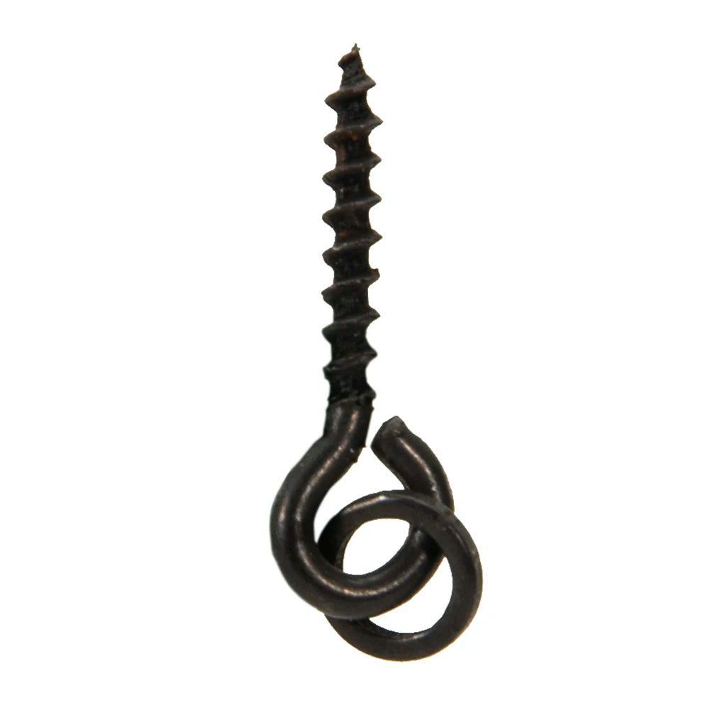 20 Pcs Fishing Screws 50 Pcs Hook Stop Carp Hook Fasteners Carp Bait Screws Carp Fishing Stopper For Fishing Rig Boilies Fish