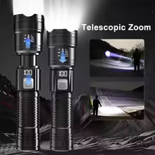 High Strong Power Led Flashlights 300000LM Tactical