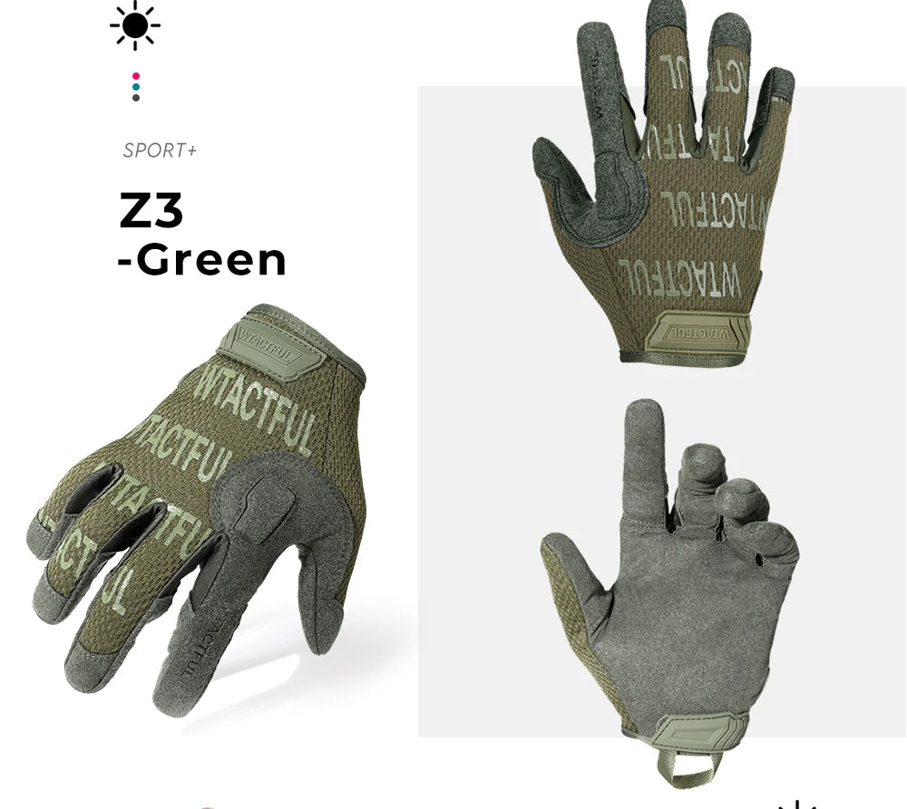 Tactical Full Finger Gloves Touch Screen Breathable Paintball Airsoft Shooting Hiking Combat Sport Hunting Bicycle Work Gear Men