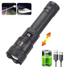 High Strong Power Led Flashlights 300000LM Tactical