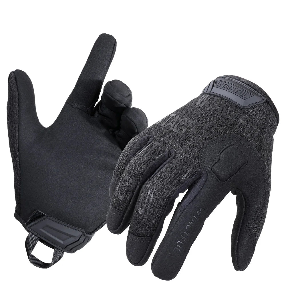 Tactical Full Finger Gloves Touch Screen Breathable Paintball Airsoft Shooting Hiking Combat Sport Hunting Bicycle Work Gear Men