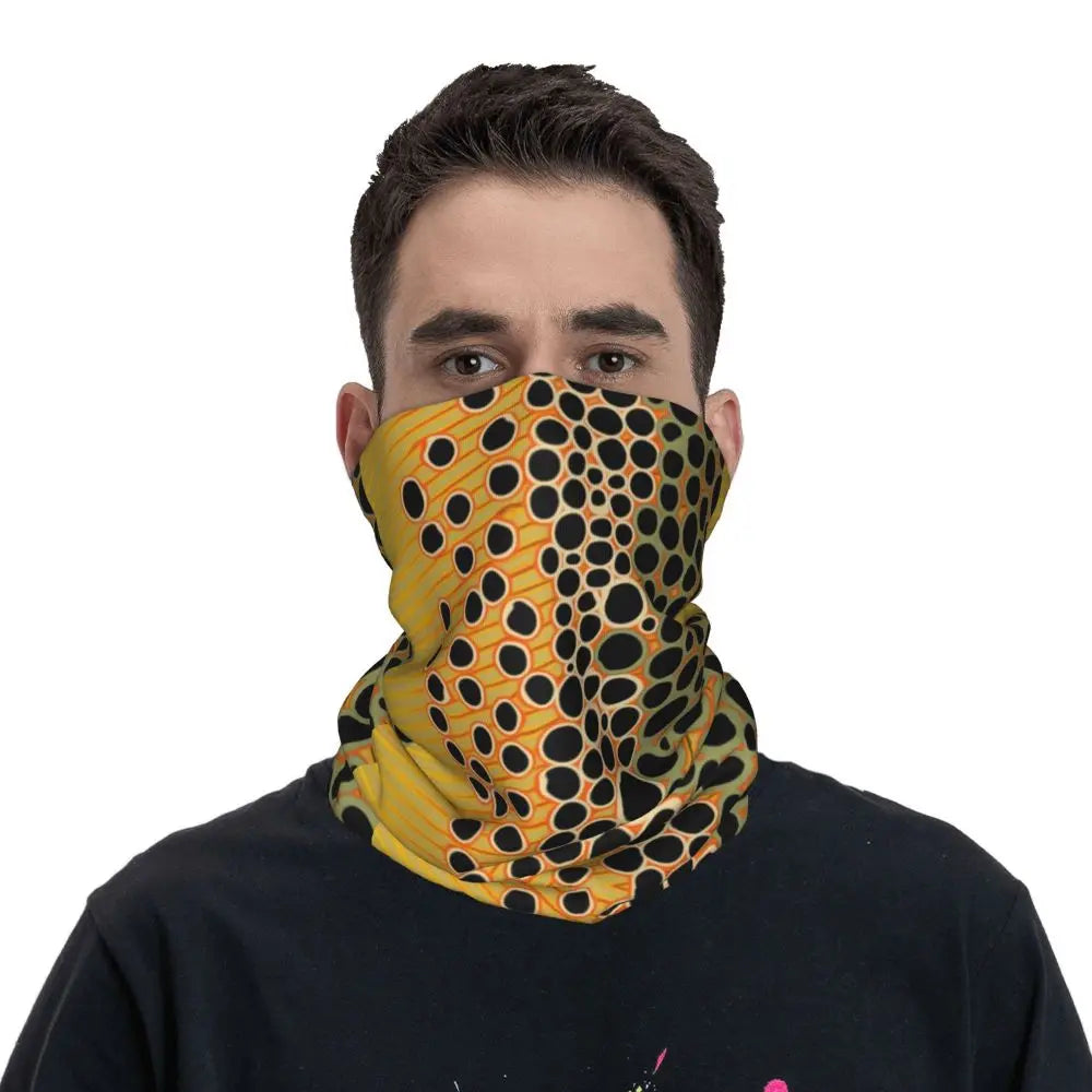 Custom Flecktarn Camo Bandana Neck Gaiter Windproof Face Scarf Cover Men Women Woodland Camouflage Headwear Tube Balaclava
