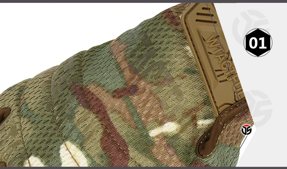 TouchScreen Tactical Gloves Camouflage Paintball Shooting Airsoft Combat Hunting Shock-proof Full Finger Glove Bicycle Men Women