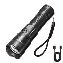 High Strong Power Led Flashlights 300000LM Tactical