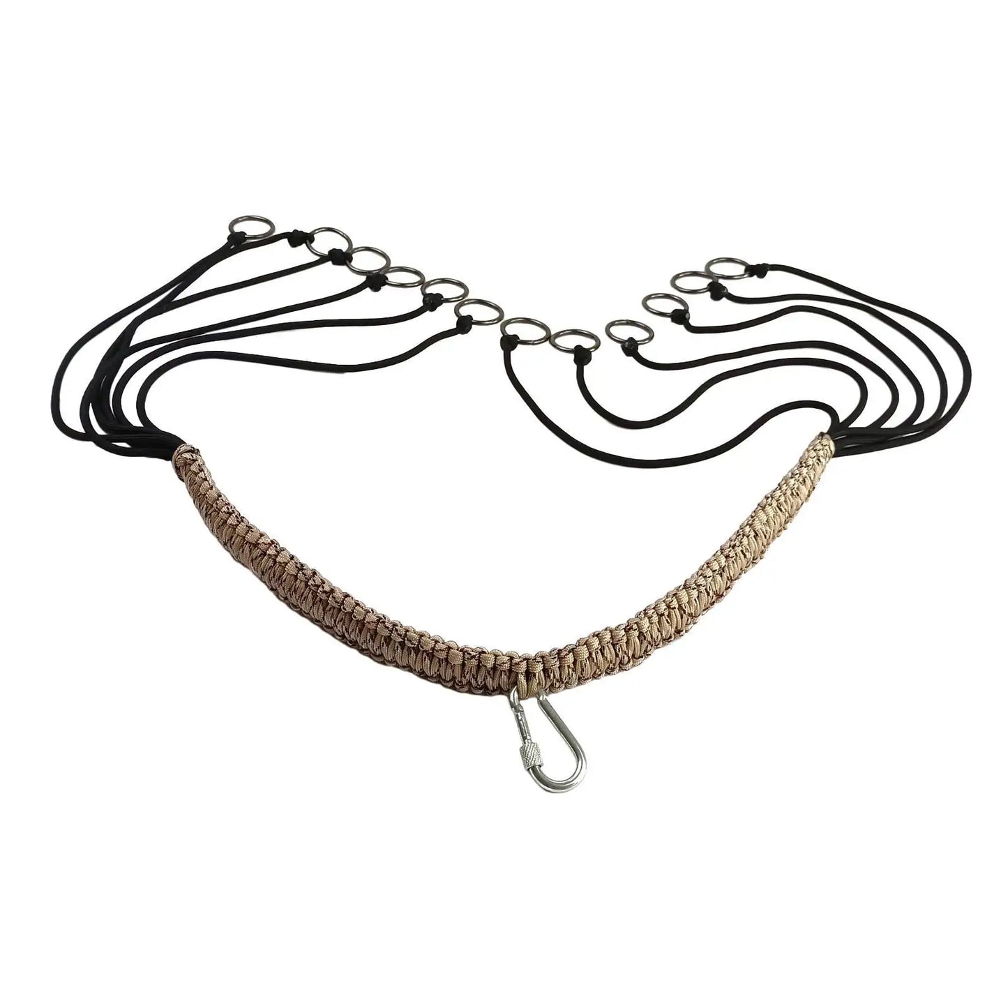 Duck Call Lanyard Paracord Duck Tote Strap Holder Duck Carrier with Loops for Game Calls Hunting Goose Calls Deer Duck Call Bird