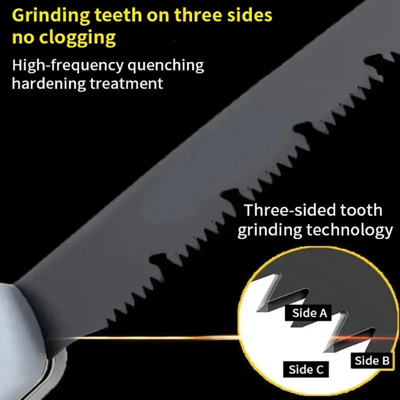 Folding Hand Saw Multifunctional Outdoor Logging Saw Woodworking Folding Portable Saw For Garden Pruner Gardening Tools Tree