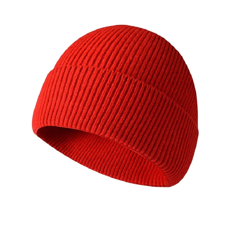 Integrated Seamless knitted Hat Winter Fabric Hat For Adult Unisex Skullies & Beanies