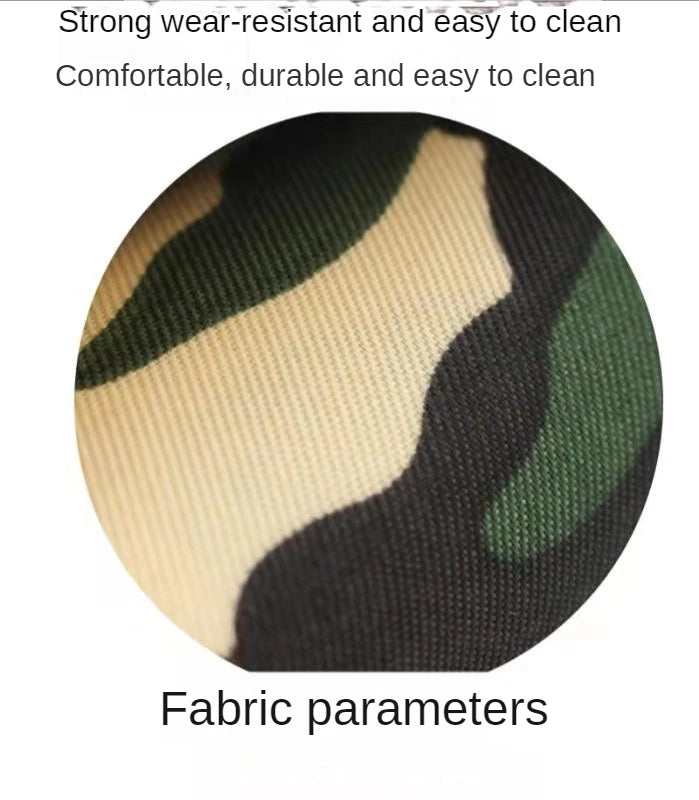 Camouflage Fabric By The Meter for Clothing Coats Pants Sewing Printed Outdoor Cloth Medium-thick Summer Diy Textile Blue-green
