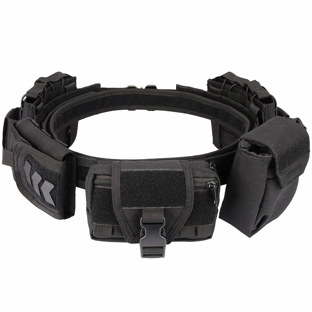 YAKEDA Factory Inner Nylon Patrol Tactical Waist Utility Duty Belt with Quick Detach Metal Buckle