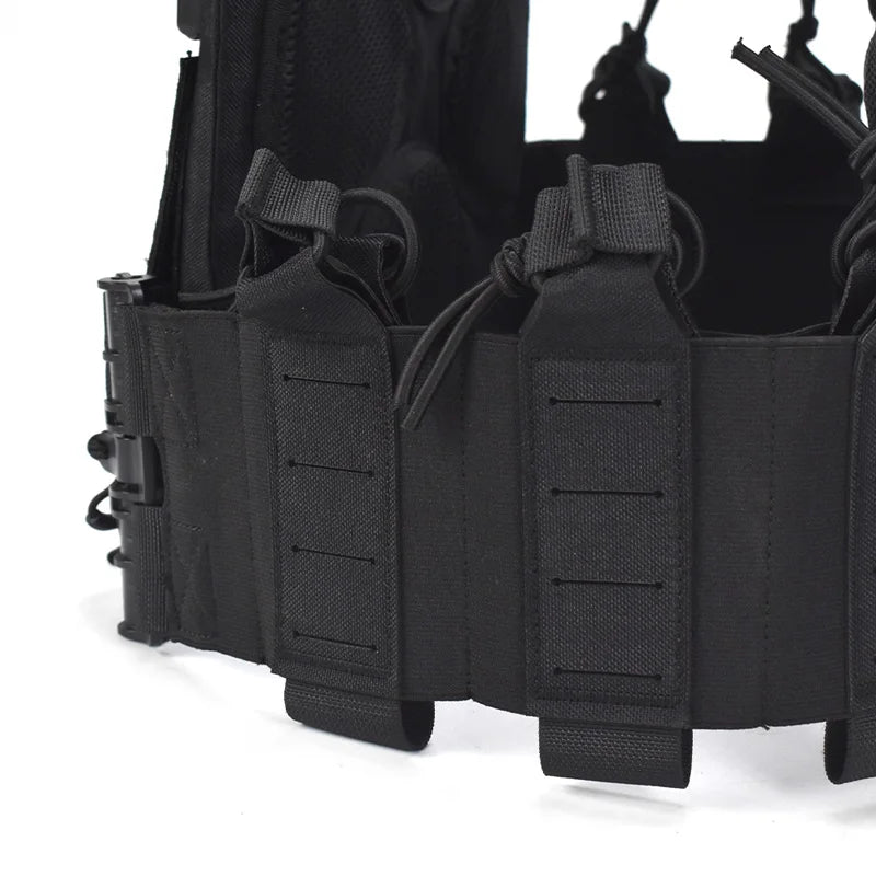 Quick Release Tactical Vest Hunting Men Plate Carrier Chest Rig Combat Armor Vests Outdoor CS Training Airsoft Vest