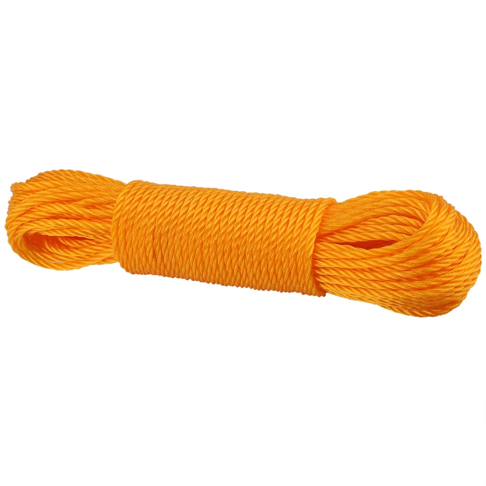 20m Nylon Rope Lines Cord Clothesline Garden Camping Outdoors Garden Long Drying Clothes Hangers Washing Lines Cord Clothesline