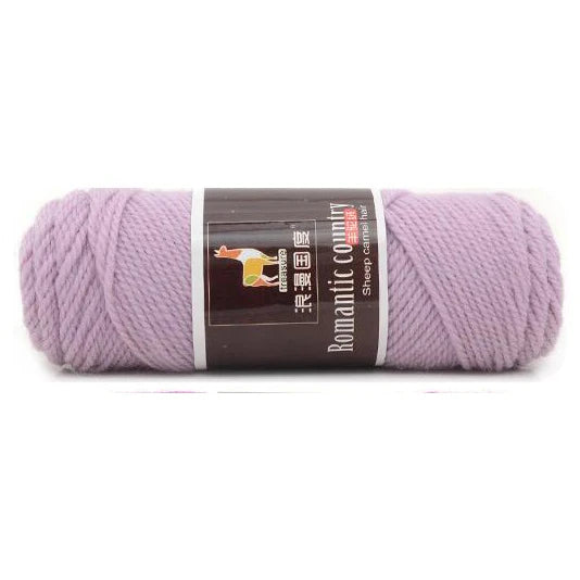 TPRPYN 1pc 100g Alpaca wool Soft Warm Knitting Worsted Alpaca Wool Crochet Yarn Thread Scarves Gloves Handcraft Pure Multic