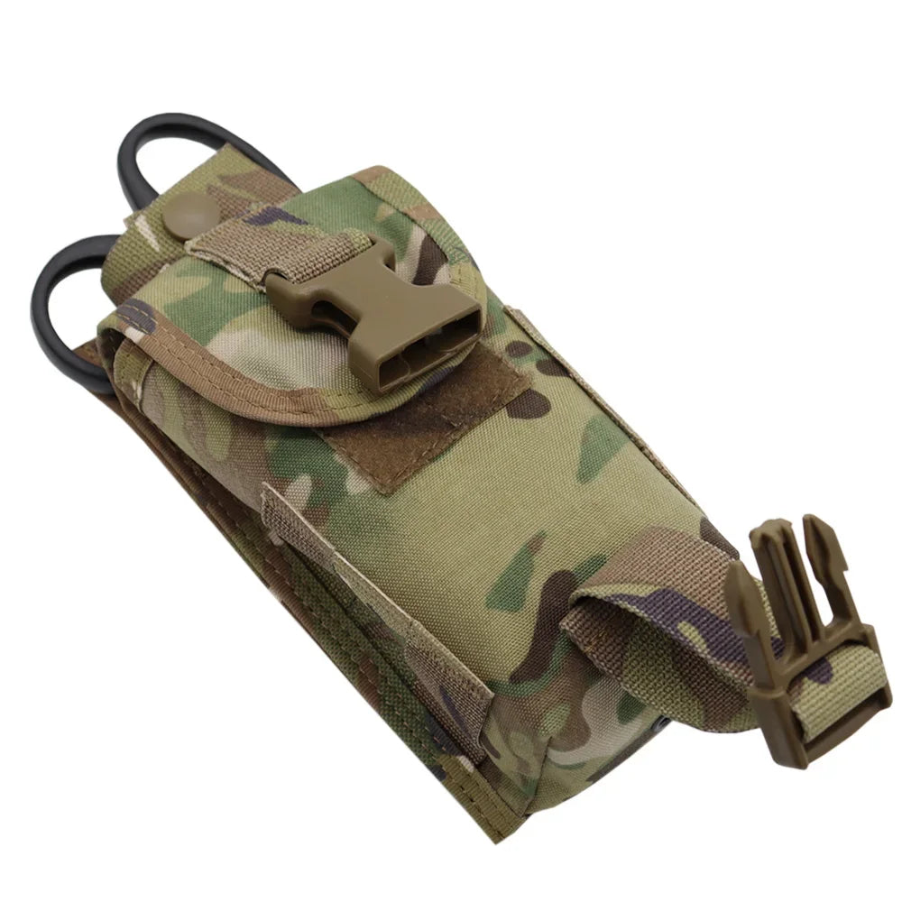 Outdoor Molle Pouch Emergency First Aid Kit MOLLE Clip Trauma Shears Tourniquet Holder IFAK Pouch Security Survival Gear