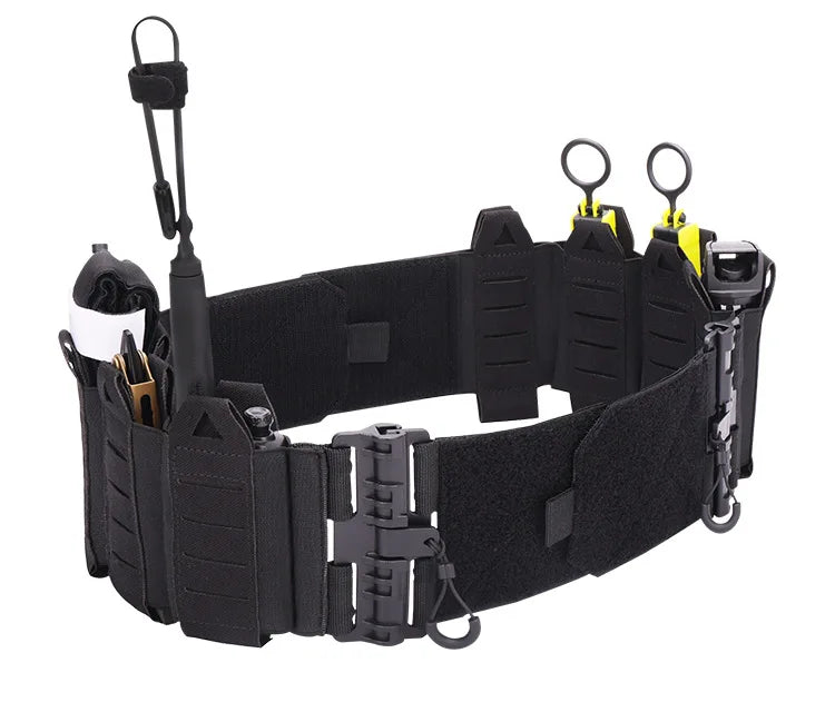 YAKEDA Tactical Vest 6094 Fast detachable light laser cut outdoor hunting black gear carry vest of high quality