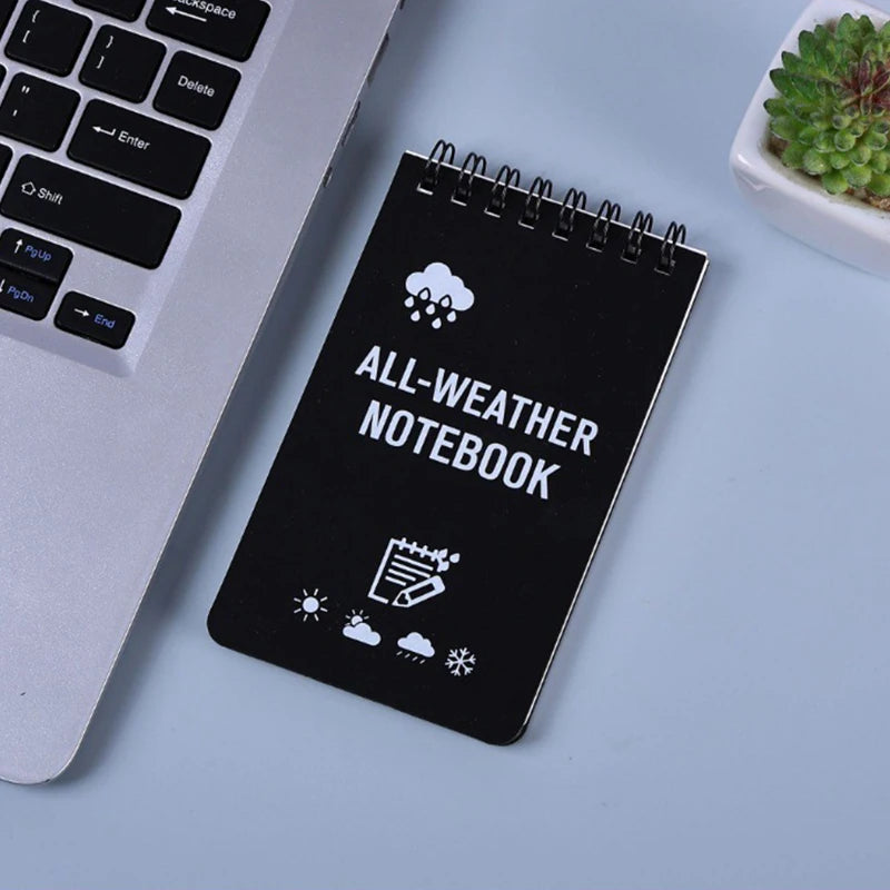 1pc Waterproof Pocket Notebook Tactical Mini Memo Pad With Lined Pages Spiral Notebook Mini Memo Pad Note Pads Office Supplies