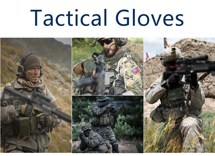 Mountaineering Outdoor Tactical Fingerless Gloves Hard Knuckle Paintball Airsoft Hunting Combat Riding Hiking Half Finger Glove
