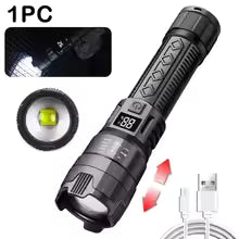 High Strong Power Led Flashlights 300000LM Tactical